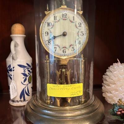 West German • Anniversary Clock • $225