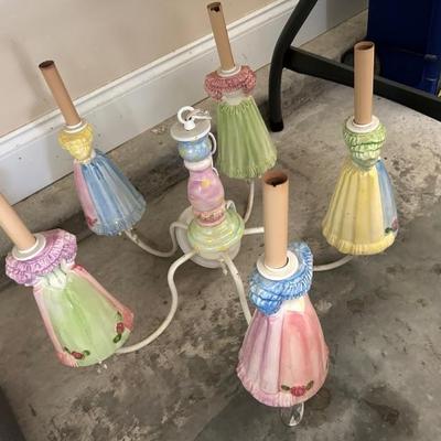 Pastel Ladies • Chandelier • $39