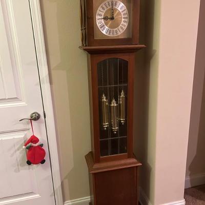 West German • Grandfather Clock • 77”h •
$645