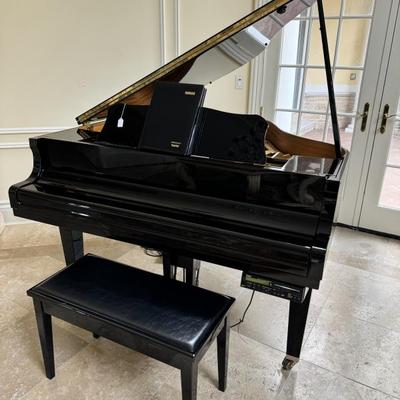 Yamaha Black Baby Grand Piano GA1