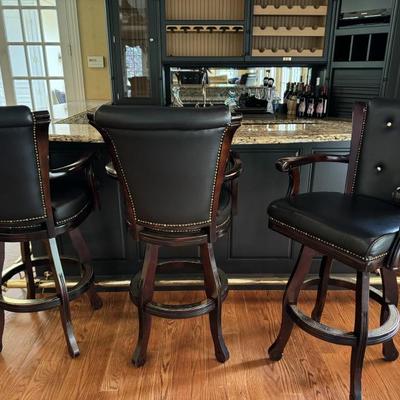 3 Bar Stools 