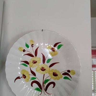 Blue Ridge Pottery plate