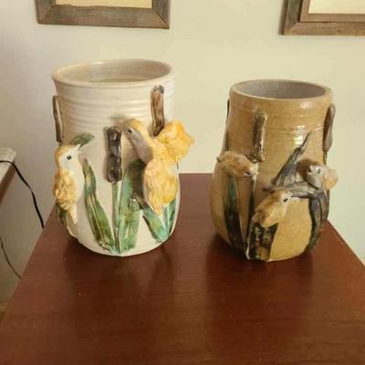 Studio pottery vases