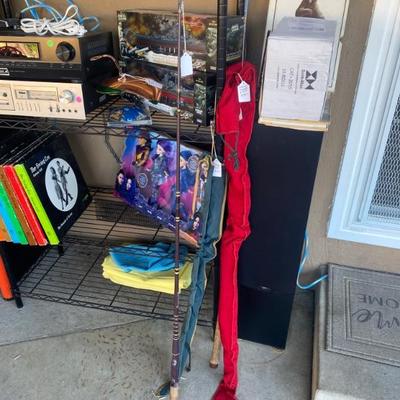 Garcia and Fenwick fishing poles
