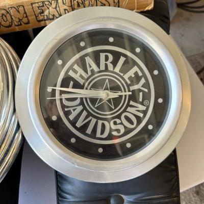 Harley clock 