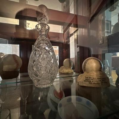 Crystal decanter 
