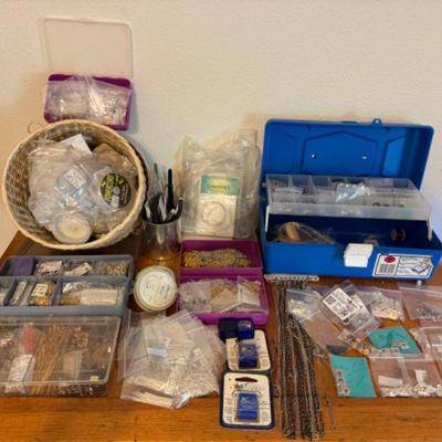 Ultimate DIY Jewelry Tool Kit - Wires, Cords, Pins, Locks & More	