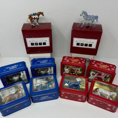 Trail of Painted Ponies & Horse of a Different Color Christmas Ornaments	