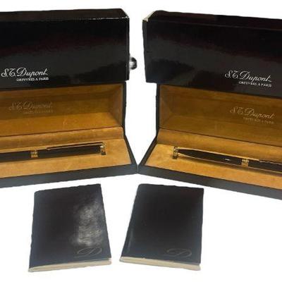 Two Vintage R.L. DUPONT Pens