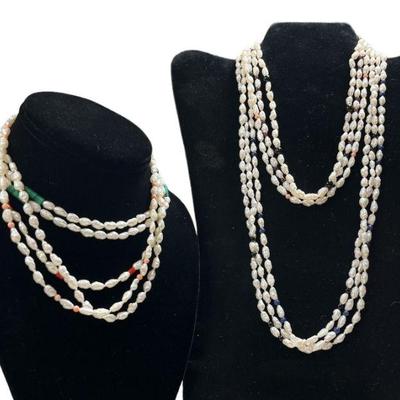 Collection Gold Filled Freshwater Pearl Necklaces