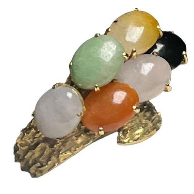14k Gold and Semi Precious Stone Ring