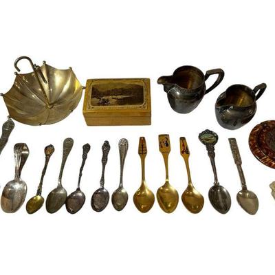 Collection Danish Spoons, Silver Pitchers, HATTIE CARNEGIE