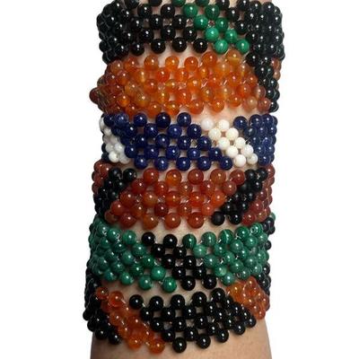 Collection Vintage Semi Precious Stone Bracelets