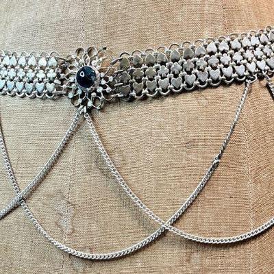 Vintage Silver Belly Dancer Belt