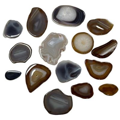 Collection Natural Geode Slices