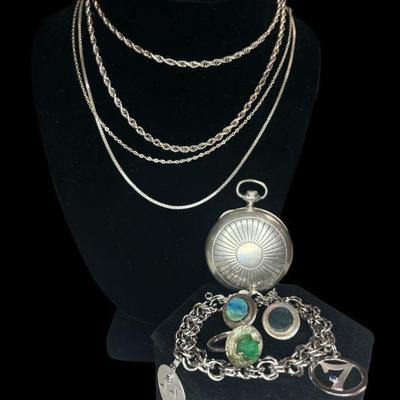 Vintage Sterling Silver Jewelry Assortment