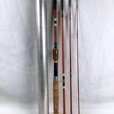 TOSH226 Vintage Wright & McGill Eagle Claw “Trailmaster” 4pc Pack Rod	7 1/2ft Eagle Claw 4pc Rod, by Wright & McGill. Model#...
