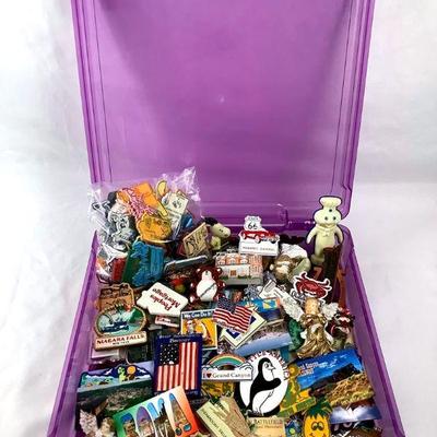 MAGR206 Magnets Galore	Lots and lots of different kind of magnets. A bunch of state magnets as well. Purple container not included.
