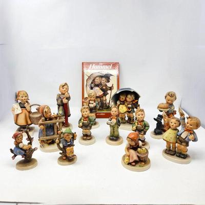 Lot of 12 Goebel Hummel Figurines - Assorted 3" 6" Heights