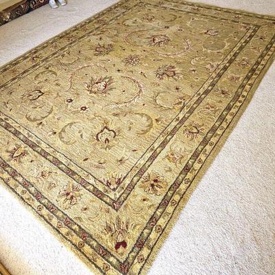  (8ft x 11ft) Sage Loloi Wool Area Rug - Hand Made in India