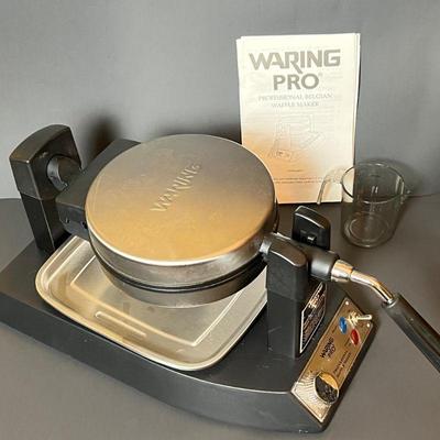 Waring Pro Professional Stainless Steel Belgium Waffle Maker