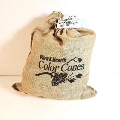 Plow and Hearth 5lb Bag of Color Cones (Brand New) Throw into Your Fire for a Colorful Display!