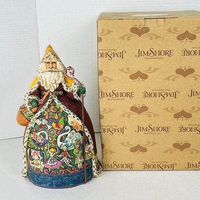 Jim Shore Santa Twelve Days of Christmas Figurine- 4003272