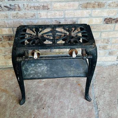 Antique Cast Iron Stove by Regent Stove Co 22" tall