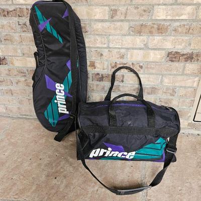 Prince Brand Nylon Duffle Bag and Racket Bag