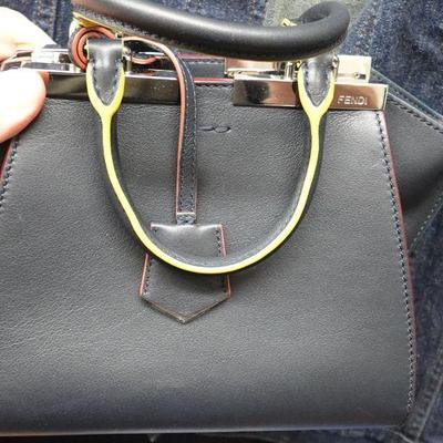 Fendi Leather hand bag/ new.