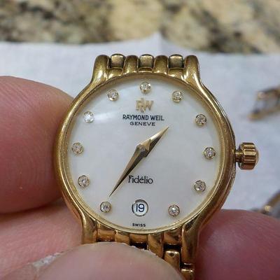 Womens Weil watch/gold plated.