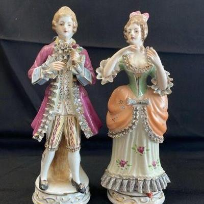 Vintage Orion Victorian Couple * Made In Occupied Japan
