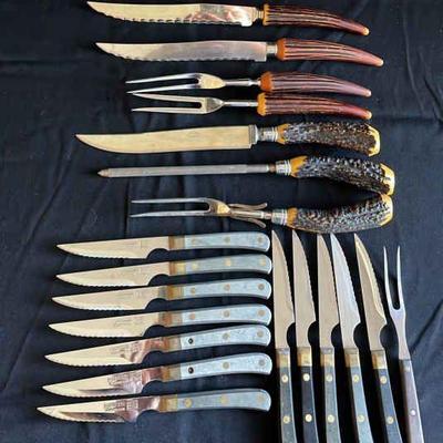Carving Knife Sets * England * Japan * Spain Serated Knife Set
