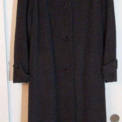Beautiful Regency (?Mohair?) Or (?Wool-Cashmere Blend?) Fully Lined Coat + Cashmere Scarf
