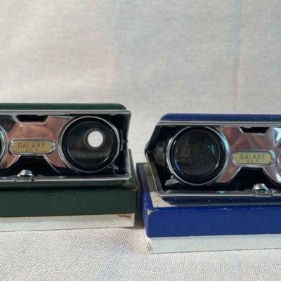 Vintage Galaxy 2.5x Folding Opera Glasses
