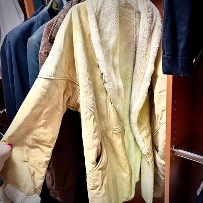 Sheepskin jacket