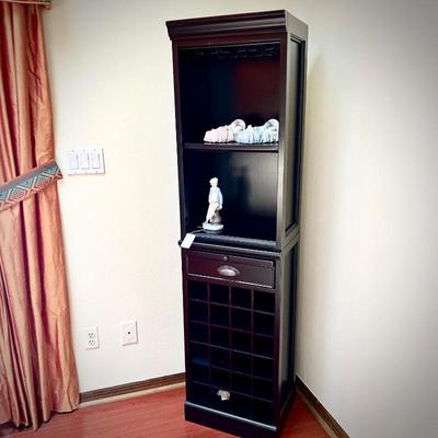 Pottery Barn modular bar hutch