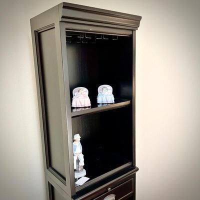 Pottery Barn modular bar hutch