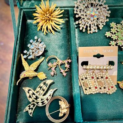 Jewelry - gold, sterling, pearls, Gucci watch, Christian Dior earrings, and vintage and newer pieces