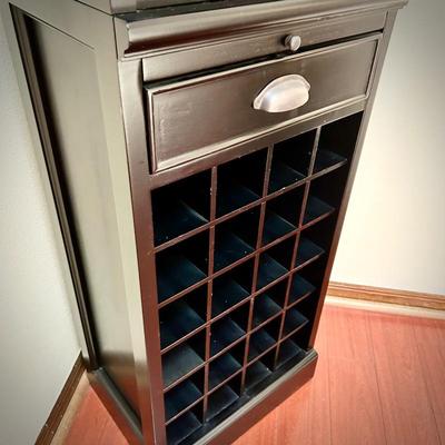 Pottery Barn modular bar hutch