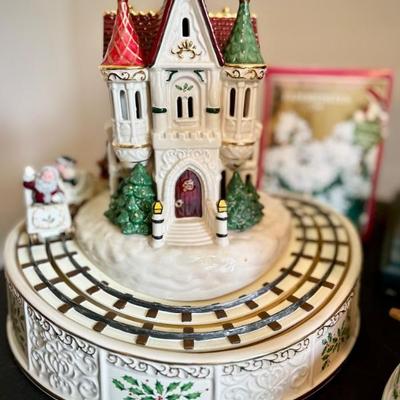 Lenox Holiday Roller Coaster Music Box