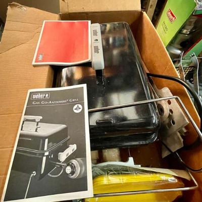 Weber gas "Go Anywhere" grill in original box