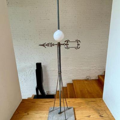 Antique lightening rod