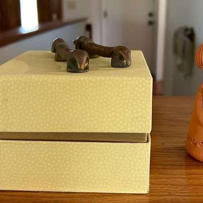 MMM151- Clay Hamster Incense Holder And Others