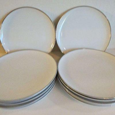 MMM154-Vintage Fukugawa Arita Hand Painted Porcelain Plates