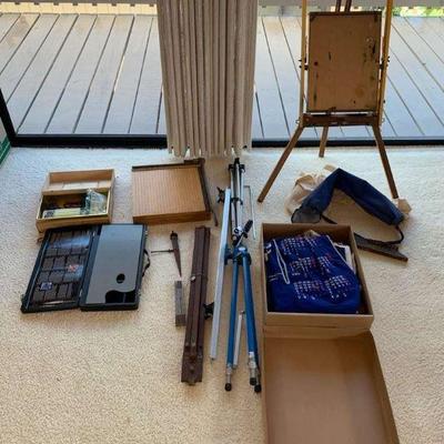 MMM217 Mystery Lot of Art Supplies
