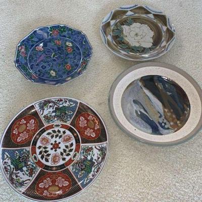 MMM174 Four Large Decorative Plates