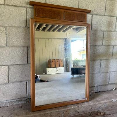 MMM244- Wooden Mirror 