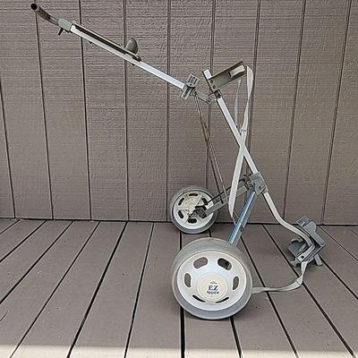 MMM229 - 2-Wheeled Folding Golf Bag Carrier 