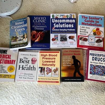 MMM029 Vintage Health Books 